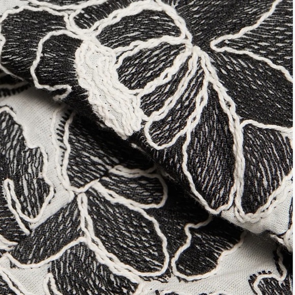 NWT Toccin Melody Floral Cotton Corset Midi-Dress - Picture 4 of 15